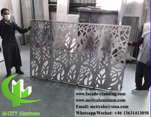 China Exterior Aluminum wall panel cnc carved panel for building facade decoration supplier