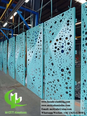 perforated metal panels cladding